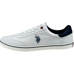 U.S. POLO ASSN. tenisówki męskie Ted 1 44 białe. Białe trampki U.S. Polo Assn., m, bez wzorów, bez zapięcia. Za 289.00 zł.