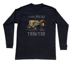 Ursus C-330 — bluzka z długim rękawem (Rozmiar: XS (dorosła); Kolor koszulki: czarny; Rodzaj nadruku: Ursus C-330). Czarne bluzki z długim rękawem nikiniki, s, bez wzorów, z bawełny, bez kołnierzyka, bez ramiączek. Za 99.00 zł.