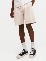 Jack&Jones Szorty materiałowe Tony 12250090 Różowy Loose Fit. Czerwone szorty Jack&Jones, m, bez wzorów, z bawełny. Za 99.99 zł.