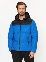 4F Kurtka zimowa 4FAW23TDJAM243 Niebieski Regular Fit. Niebieskie kurtki 4F, na zimę, m, bez wzorów, z syntetyku, bez kaptura. Za 269.99 zł.