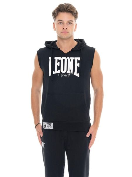 Bluza męska Leone 1947 Apparel bez rękawów z kapturem styl bokserski. Szare bluzy z kapturem LEONE 1947 APPAREL, m, bez wzorów, z kapturem. Za 294.70 zł.