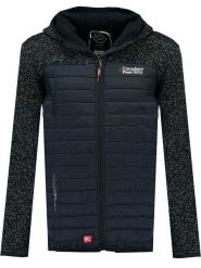 Canadian Peak Kurtka polarowa "Uchampion" w kolorze granatowym rozmiar: XL. Niebieskie kurtki Canadian Peak, xl, bez wzorów, z polaru, bez kaptura. Za 192.79 zł.