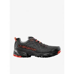 Buty trailowe męskie La Sportiva Akyra II. Szare buty trekkingowe La Sportiva, bez wzorów, z materiału, bez zapięcia, trekkingowe. Za 901.00 zł.