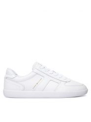 Tommy Hilfiger Sneakersy Tribeca Sneaker FM0FM06083 Biały. Białe buty sportowe casual Tommy Hilfiger, bez wzorów, ze skóry, bez zapięcia. Za 489.99 zł.