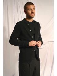 Just Cashmere Kaszmirowy kardigan "Anna" w kolorze czarnym rozmiar: S. Czarne swetry rozpinane Just Cashmere, s, bez wzorów, z kaszmiru, bez kołnierzyka, bez ramiączek. Za 869.99 zł.