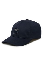 Emporio Armani Czapka z daszkiem EX000007 AF12614 UB102 Granatowy. Niebieskie czapki z daszkiem Emporio Armani, bez wzorów, z materiału. Za 319.99 zł.