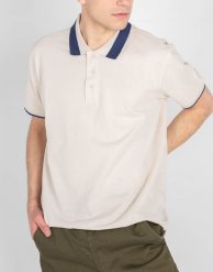 Invicta Koszulka Polo | 4452240 | Mężczyzna | Beżowy. Brązowe koszulki polo Invicta, m, z aplikacjami, z bawełny, bez kołnierzyka, bez ramiączek. W wyprzedaży za 139.00 zł.