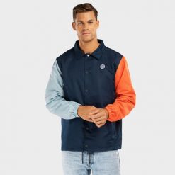 Kurtka coach Surf męska SIROKO Cloud 9. Brązowe kurtki SIROKO, m, bez wzorów, bez kaptura. W wyprzedaży za 213.00 zł.