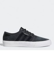 Adidas Skórzane sneakersy "SEELEY XT" w kolorze antracytowym rozmiar: 38. Czarne buty sportowe casual Adidas, bez wzorów, bez zapięcia. Za 184.46 zł.