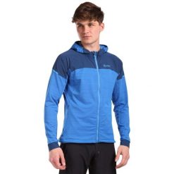 Bluza z kapturem Kilpi Memphis. Niebieskie bluzy z kapturem Kilpi, m, bez wzorów, z materiału, z kapturem. Za 267.13 zł.