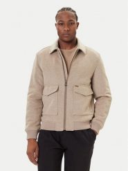 Guess Kurtka przejściowa M5BL2K W0682 Beżowy Regular Fit. Brązowe kurtki Guess, m, z aplikacjami, z syntetyku, bez kaptura. Za 609.99 zł.