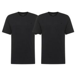 2Pak Zestaw Męski T-Shirt Mustang Style Alex Black 1017350 4142. Czarne t-shirty Mustang, m, bez wzorów, bez kołnierzyka, bez ramiączek. W wyprzedaży za 59.99 zł.