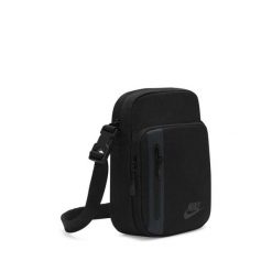 Listonoszka saszetka torebka Nike ELEMENTAL CROSSBODY. Czarne torby na ramię Nike, bez wzorów, małe, bez dodatków. W wyprzedaży za 119.00 zł.