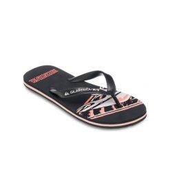 Klapki dla Mężczyzn MOLOKAI SCREEN. Brązowe klapki Quiksilver, z gumy. Za 99.99 zł.