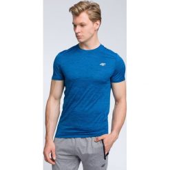 Koszulka treningowa męska TSMF009 - denim melanż. Bielizna termoaktywna marki 4F. W wyprzedaży za 79.99 zł.