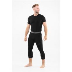 Bielizna męska VIKING Gary Pants 3/4 Bamboo. Czarna bielizna termoaktywna Viking, m, bez wzorów, bez ramiączek. Za 119.90 zł.