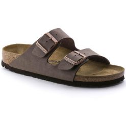 Klapki turystyczne uniseks Birkenstock Arizona 181. Brązowe klapki Birkenstock, z gumy. Za 613.00 zł.