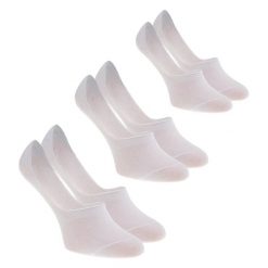 Męskie Skarpetki Footis NoShow (zestaw 3 Sztuk). Białe skarpety MARTES ESSENTIALS, bez wzorów, z bawełny. Za 38.99 zł.