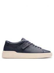 Clarks Sneakersy Craft Swift 26176133 Granatowy. Niebieskie buty sportowe casual Clarks, bez wzorów, ze skóry, bez zapięcia. Za 379.99 zł.