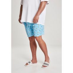 Wzór Szortyów kąpielowych urban classic basic gt. Niebieskie szorty Urban Classics, m, bez wzorów. Za 183.50 zł.
