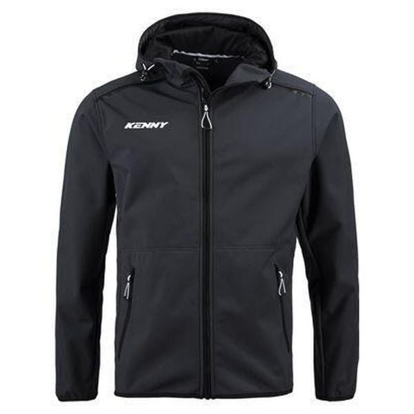 Softshellowa wodoodporna kurtka Kenny Core. Czarne kurtki KENNY, xl, bez wzorów, bez kaptura. Za 484.50 zł.
