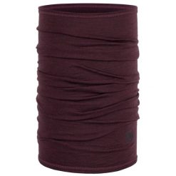 Komin chusta wielofunkcyjna z wełny merino lightweight. Czerwone szaliki Buff, bez wzorów, z wełny. Za 93.49 zł.