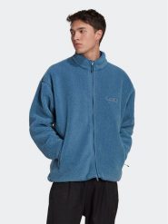 Adidas Kurtka przejściowa Reclaim Sherpa Jacket HK2770 Niebieski Regular Fit. Niebieskie kurtki Adidas, m, bez wzorów, z syntetyku, bez kaptura. Za 269.99 zł.