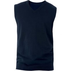 Pull Col V Kariban Sans Manche. Niebieskie swetry nierozpinane KARIBAN, na zimę, m, bez wzorów, z bawełny, bez kołnierzyka, bez ramiączek. Za 194.00 zł.