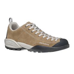 Buty trekkingowe SCARPA Mojito. Brązowe buty trekkingowe Scarpa, bez wzorów, z materiału, bez zapięcia. Za 965.00 zł.