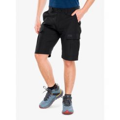 Spodenki męskie Helly Hansen HH QD Cargo Shorts 11. Czarne szorty Helly Hansen, m, bez wzorów, sportowe. Za 319.99 zł.