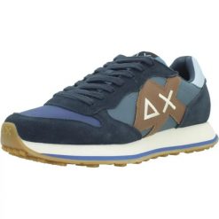 Buty SUN68 JAKI 2.0 BICOLOR Niebieski. Niebieskie buty turystyczne SUN68, bez wzorów, z tkaniny, bez zapięcia, na fitness i siłownię. Za 427.99 zł.