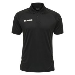 Polo Hummel hmlPROMO. Białe koszulki polo Hummel, m, bez wzorów, bez kołnierzyka, bez ramiączek. Za 141.50 zł.