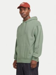 Jack&Jones Bluza Charge 12257852 Zielony Loose Fit. Zielone bluzy Jack&Jones, m, bez wzorów, z bawełny, bez kaptura. Za 69.99 zł.