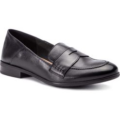 Półbuty GINO ROSSI - Gela DMI345-S49-0388-9900-0 99. Czarne eleganckie półbuty Gino Rossi, bez wzorów, z materiału, bez obcasa, bez zapięcia. W wyprzedaży za 209.00 zł.