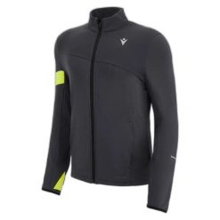 Sweter zapinany na zamek błyskawiczny Macron Run FCC Amos 3D. Szare swetry nierozpinane Macron, na zimę, m, bez wzorów, bez kołnierzyka, bez ramiączek. Za 380.50 zł.