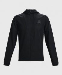 Kurtka wiatrówka męska do Tenisa/Padla. Czarne kurtki NORDICDOTS, m, bez wzorów, z materiału, z kapturem. Za 365.00 zł.