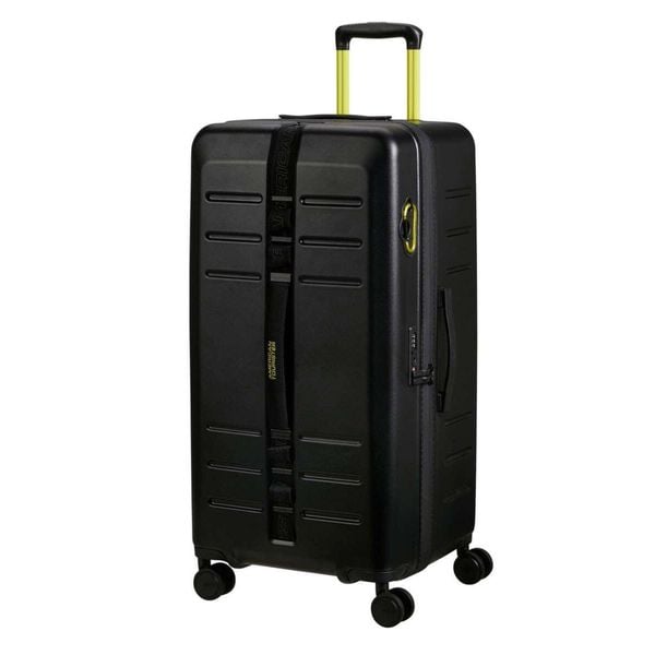 Walizka podróżna American Tourister Trailon. Czarne walizki American Tourister, bez wzorów. Za 819.99 zł.