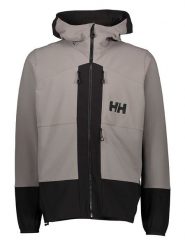 Helly Hansen Softshellowa kurtka narciarska "Odin BC" w kolorze czarno-szarym rozmiar: M. Czarne kurtki narciarskie i snowboardowe Helly Hansen, m, bez wzorów, narciarskie. Za 552.94 zł.