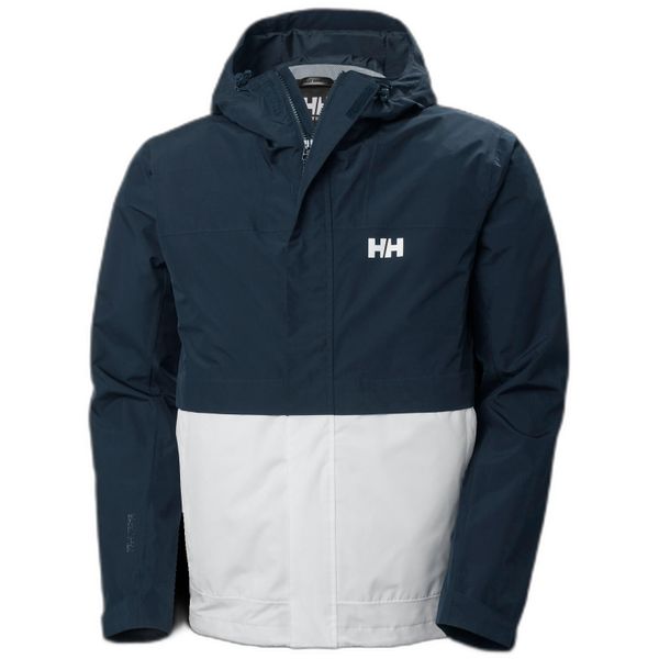 Kurtka wodoodporna Helly Hansen Flex. Niebieskie kurtki Helly Hansen, m, bez wzorów, bez kaptura. Za 665.00 zł.
