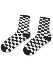 Vans Skarpety Wysokie Męskie Checkerboard Crew VN0A3H3OHU0 Czarny. Czarne skarpety Vans, bez wzorów, z materiału. Za 49.99 zł.