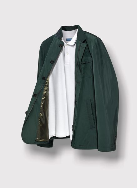 PAKO LORENTE – Kurtka męska GANDIA P20SF-5X-009-Z. Zielone kurtki Pako Lorente, na jesień, m, bez wzorów, z poliesteru, bez kaptura. Za 219.99 zł.