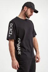 T-shirt męski DOLCE & GABBANA. T-shirty Dolce & Gabbana, m, bez wzorów, bez kołnierzyka, bez ramiączek. W wyprzedaży za 2,076.75 zł.