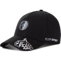 Czapka z daszkiem PLEIN SPORT - Visor Hat Original P19A MAC0380 STE003N Black 02. Czarne czapki z daszkiem Plein Sport, bez wzorów, z bawełny. W wyprzedaży za 399.00 zł.
