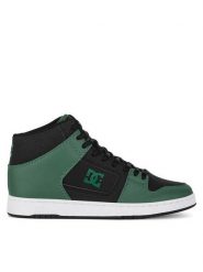 DC Sneakersy MANTECA 4 HI ADYS100743-BF0 Zielony. Zielone buty sportowe casual DC, bez wzorów, ze skóry, bez zapięcia. Za 239.00 zł.