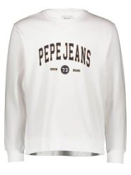 Pepe Jeans Bluza w kolorze białym rozmiar: XXL. Białe bluzy Pepe Jeans, xxl, bez wzorów, z bawełny, bez kaptura. Za 176.95 zł.