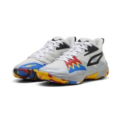 Buty do koszykówki męskie Puma Genetics Glacial. Czerwone buty do koszykówki Puma, bez zapięcia, do koszykówki. Za 357.00 zł.
