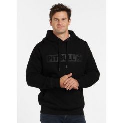 Bluza męska Pitbull z kapturem Hilltop Black. Czarne bluzy z kapturem PITBULL, l, bez wzorów, z kapturem. Za 239.00 zł.