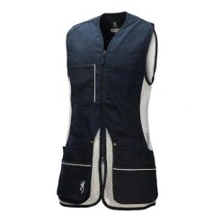 Kamizelka strzelecka dla leworęcznych Browning. Niebieskie kamizelki sportowe Browning, xl, bez wzorów, z bawełny, bez kaptura. Za 505.00 zł.