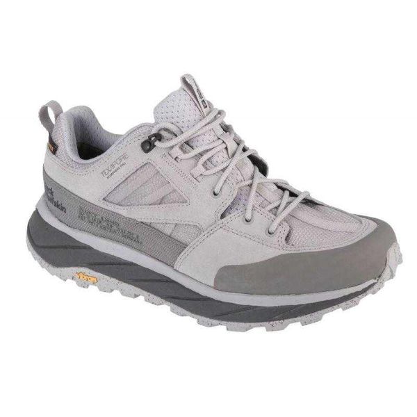 Trampki Męskie Zamsz Niskie Terraquest Texapore. Szare trampki Jack Wolfskin, m, bez wzorów, bez zapięcia. Za 775.00 zł.