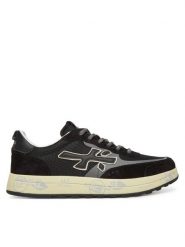 Premiata Sneakersy Nous Var 7230 Czarny. Czarne buty sportowe casual Premiata, bez wzorów, z materiału, bez zapięcia. Za 879.99 zł.